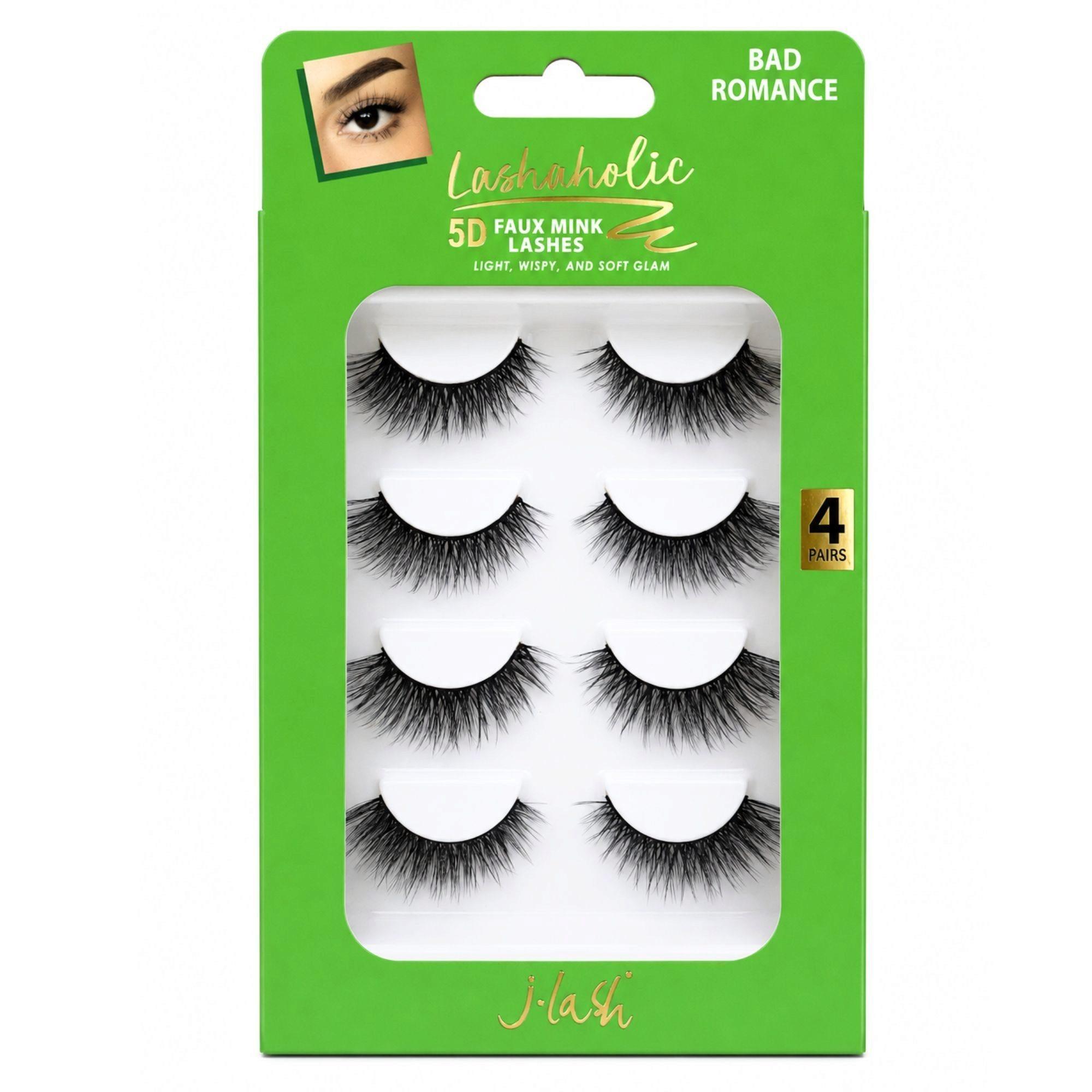 5D Faux Mink Lashaholic Bad Romance Lashes 4 Pack image