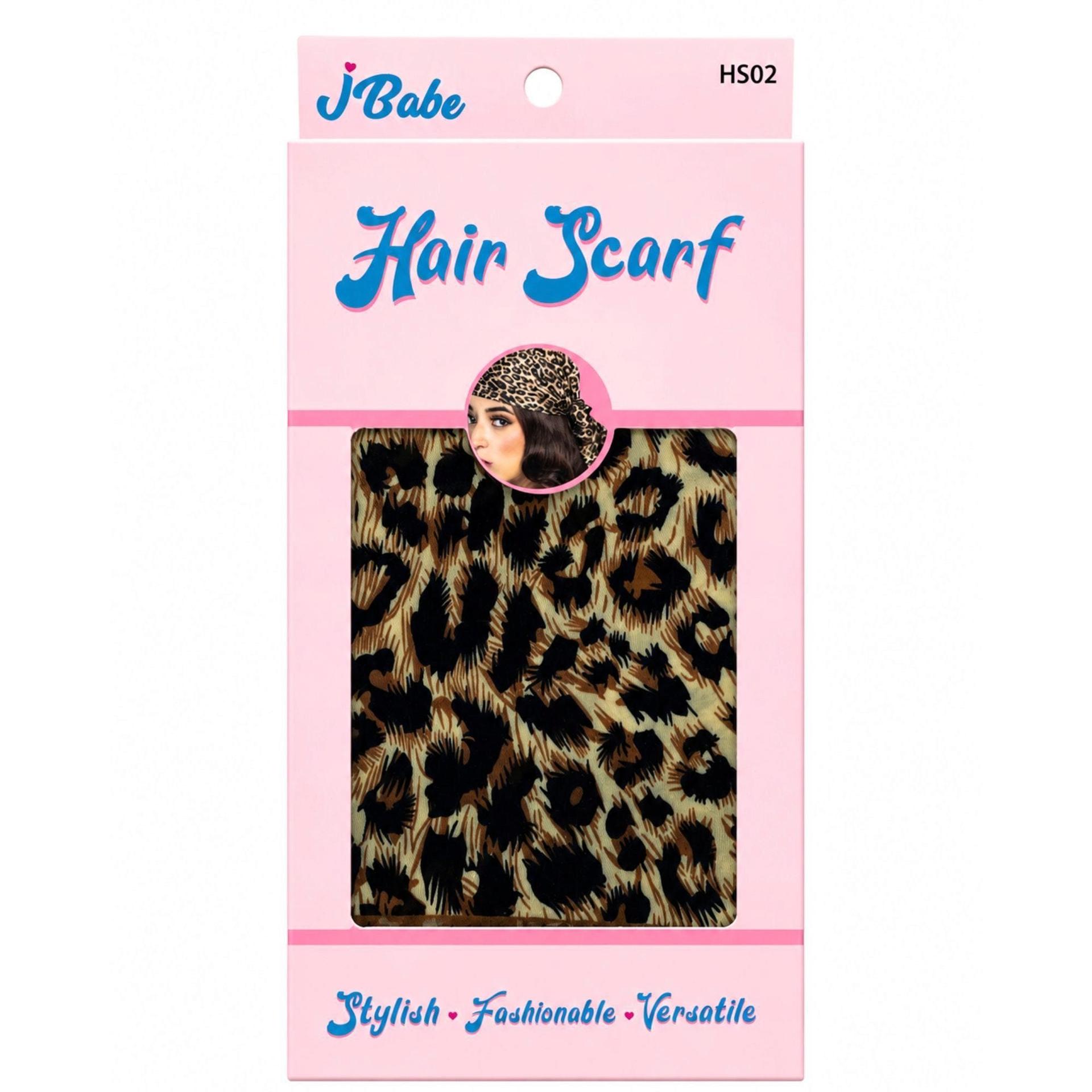 J-Babe Cheetah Hair Scarf image