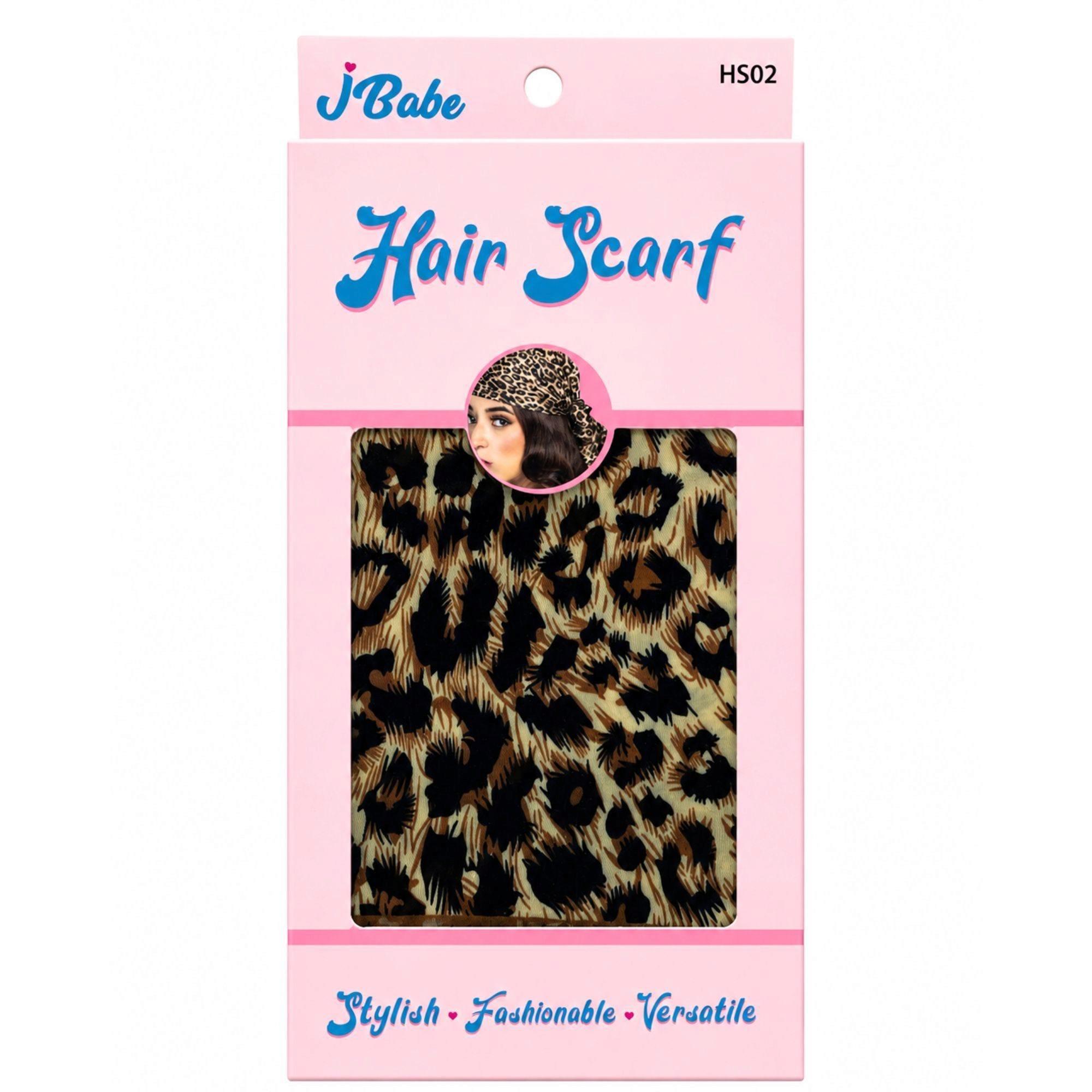 J-Babe Cheetah Hair Scarf image