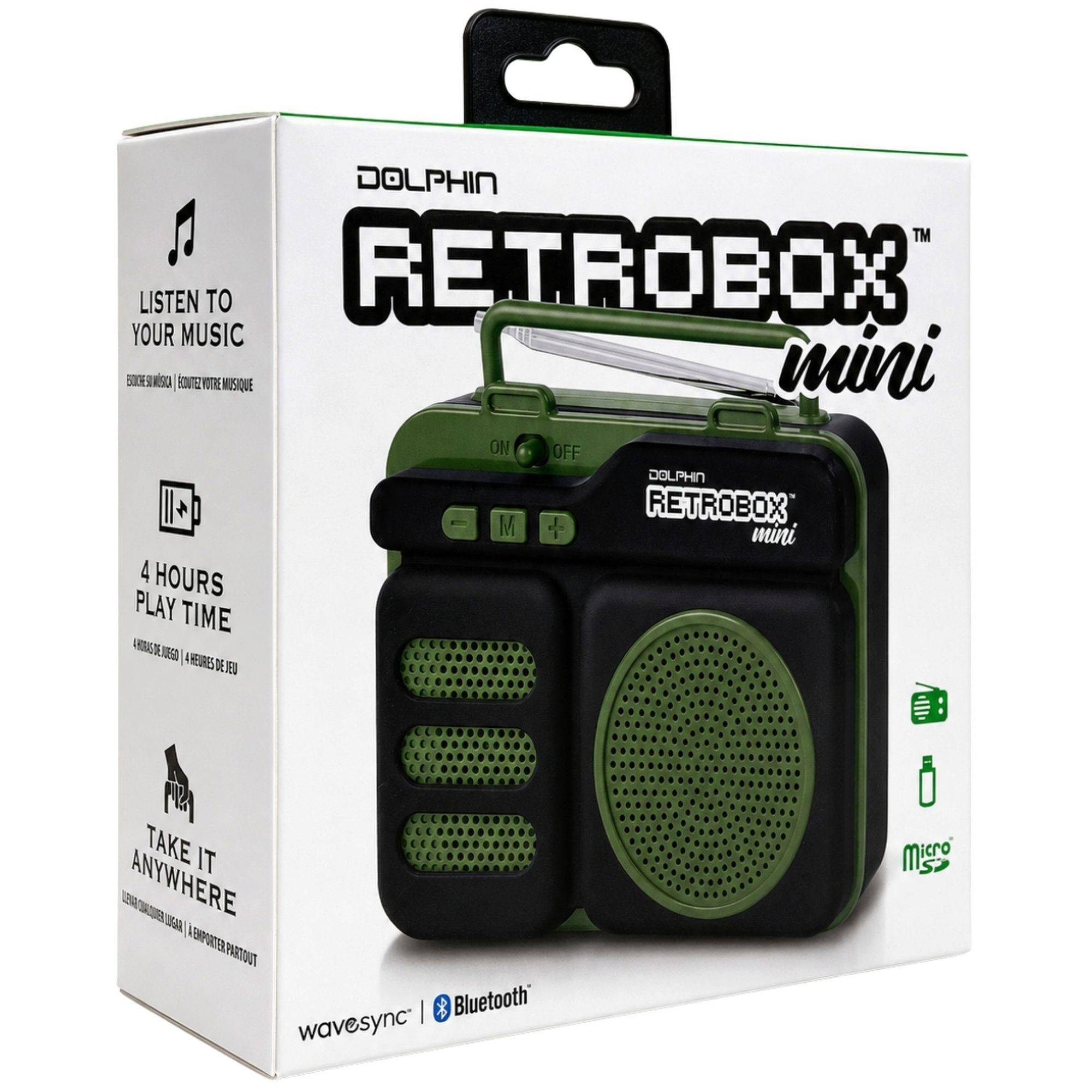 Green Retrobox Bluetooth Speaker image