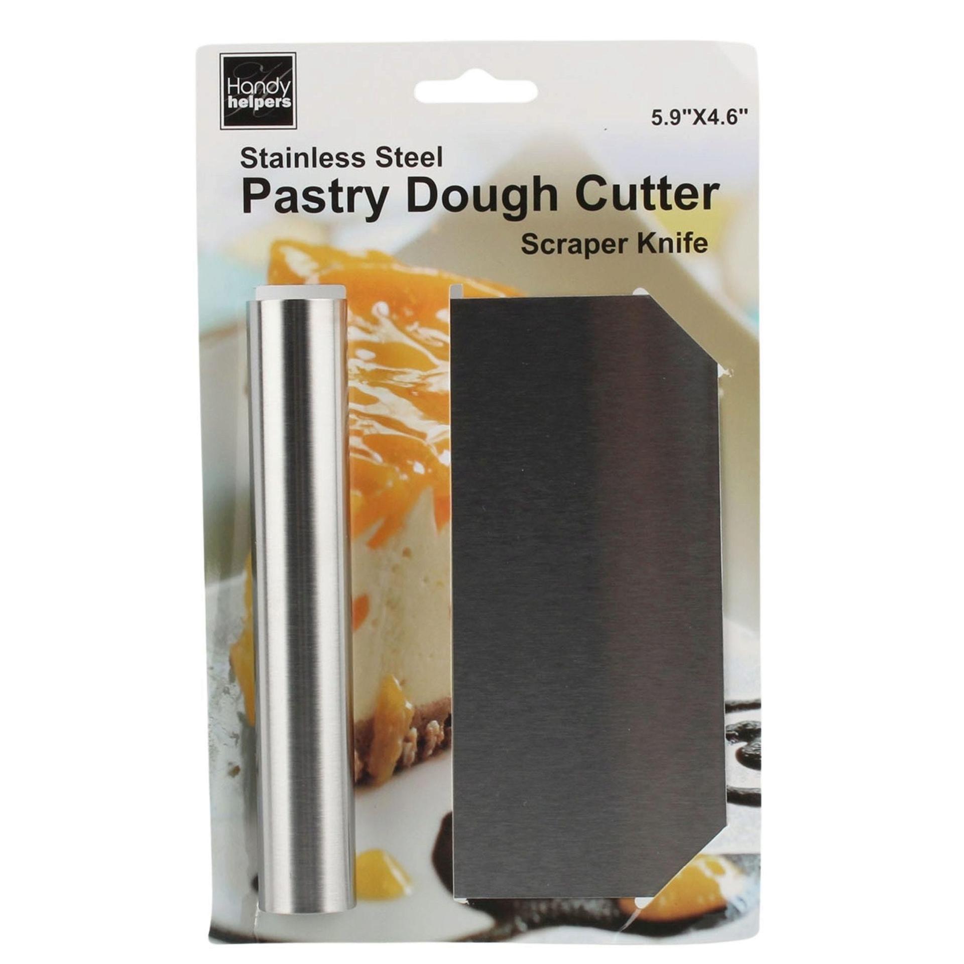Stainless Steel Pastry Dough Cutter Scraper Knife image