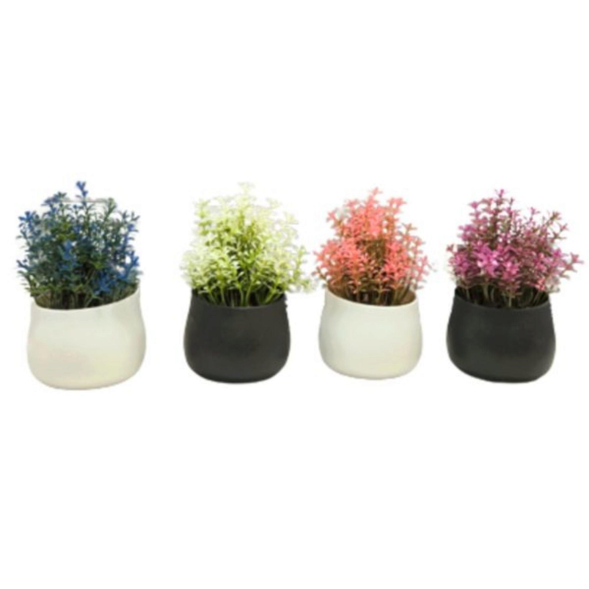 Artificial Potted Plants in Assorted Colors image