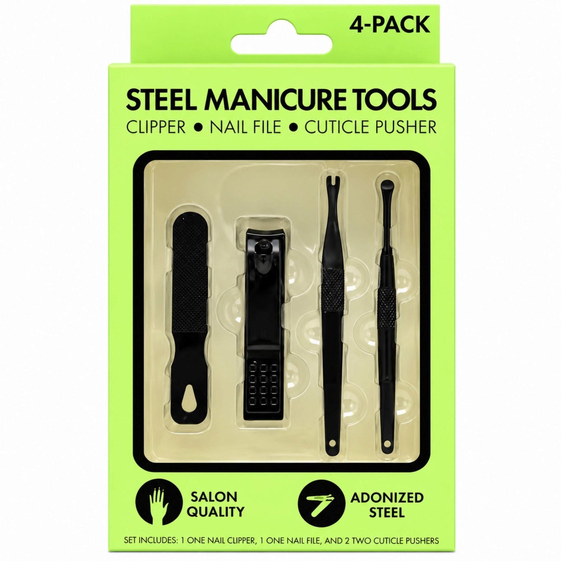 4 Piece Nail Care Grooming Tool Set image