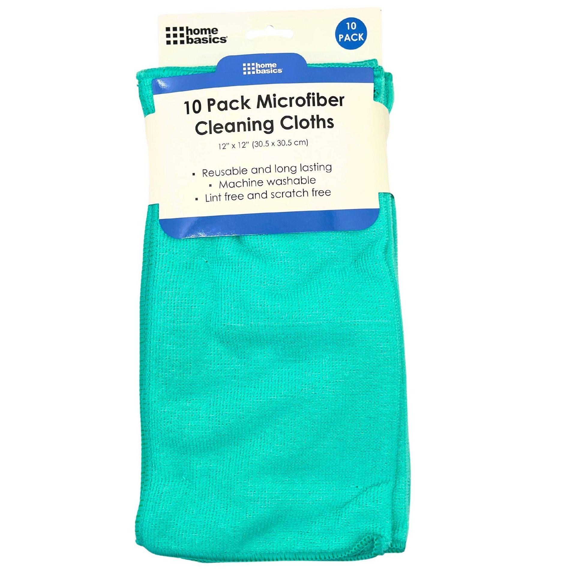 10 Pack Microfiber Cleaning Cloths image