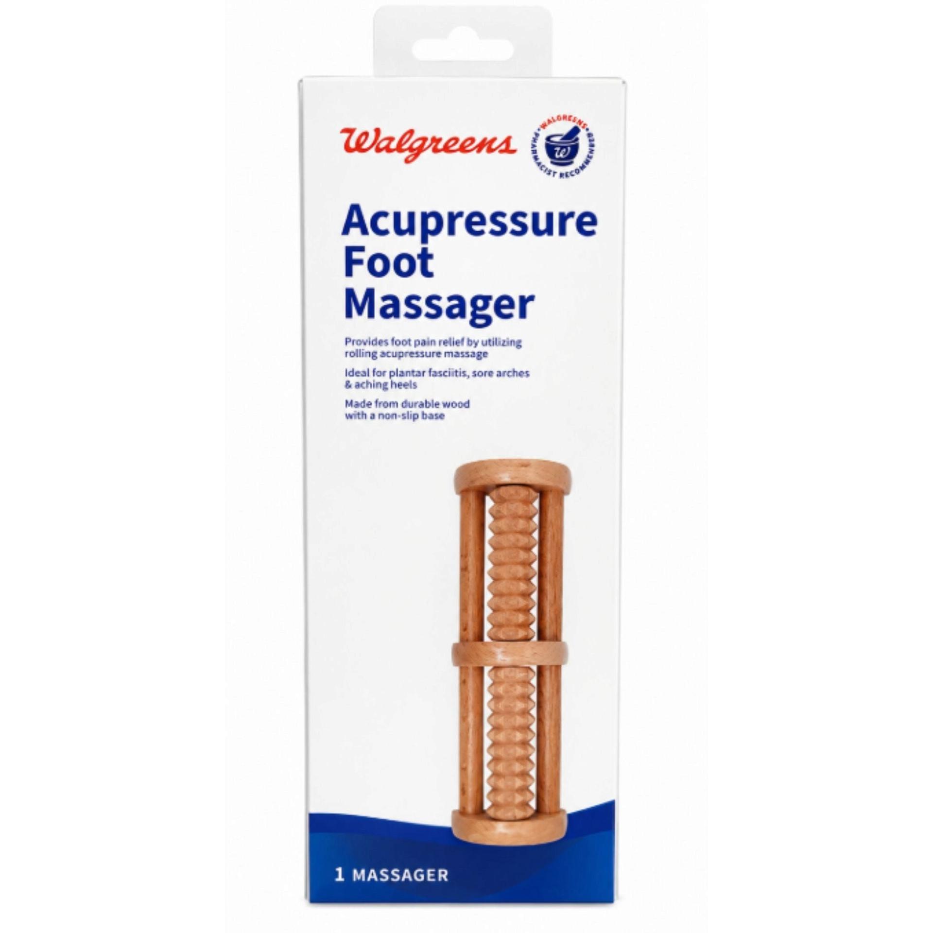 Wooden Acupressure Foot Massager Roller image