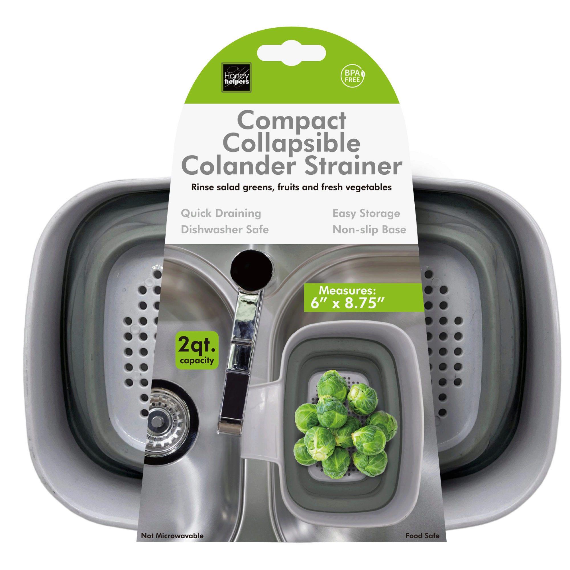 Compact Collapsible Colander Strainer image