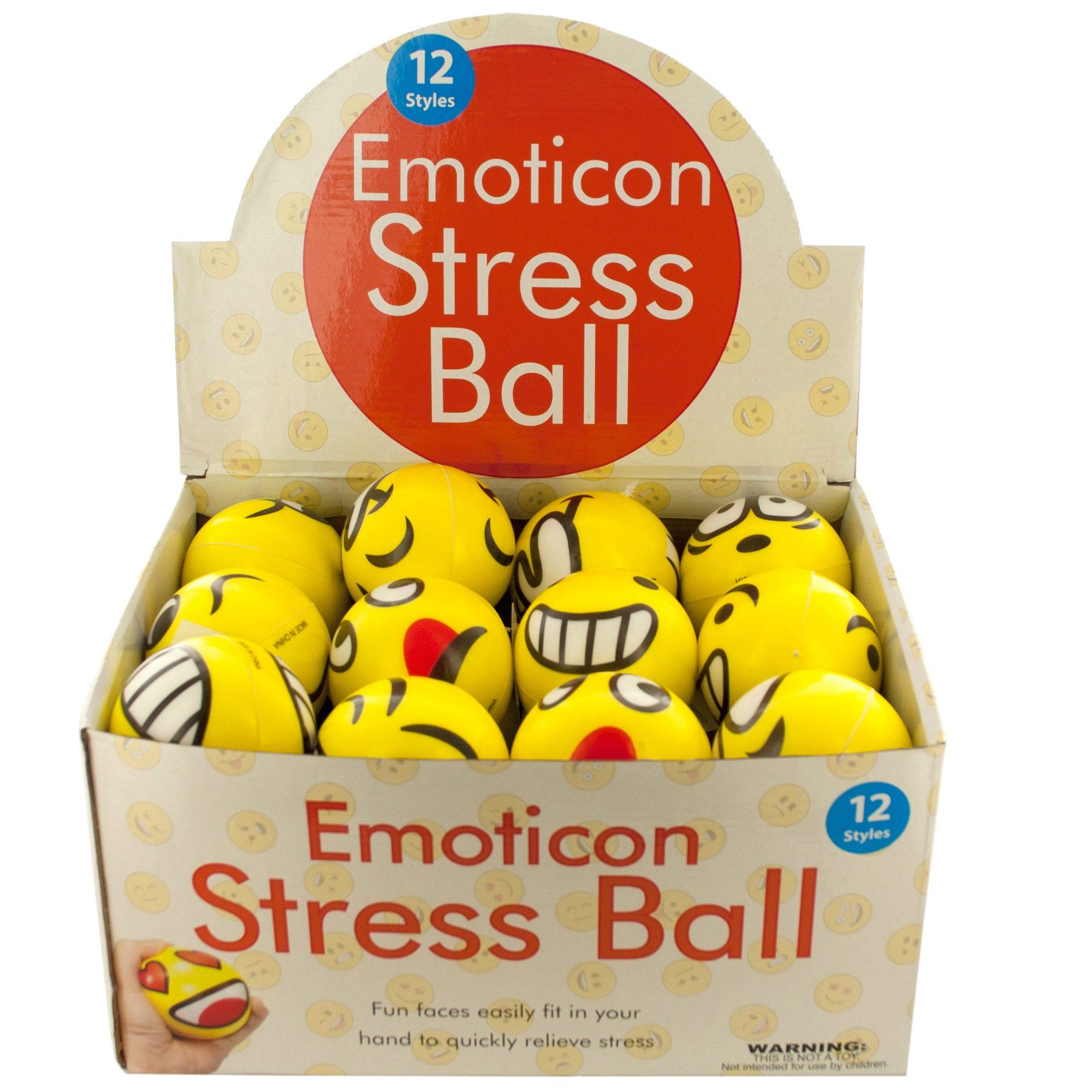 Emoticon Stress Ball Countertop Display image
