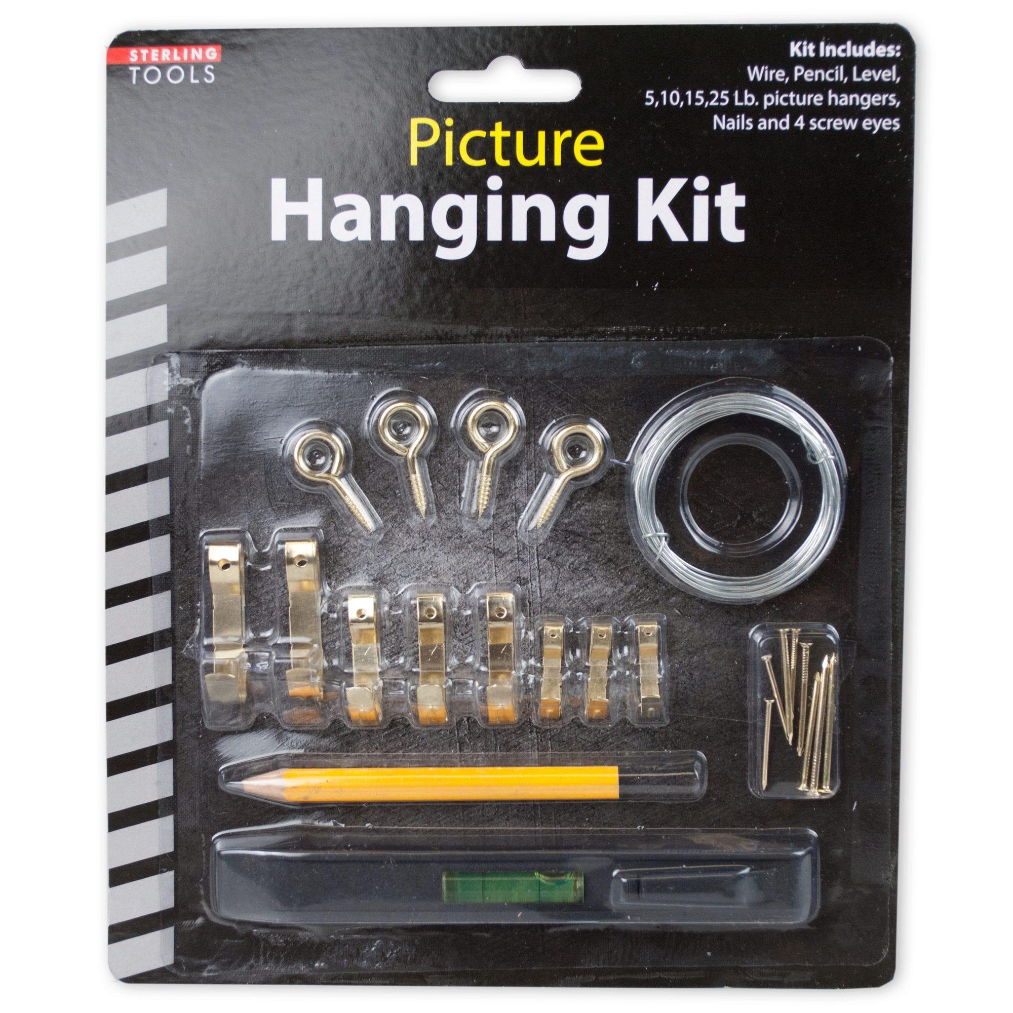 Picture Hanging Kit with Level image