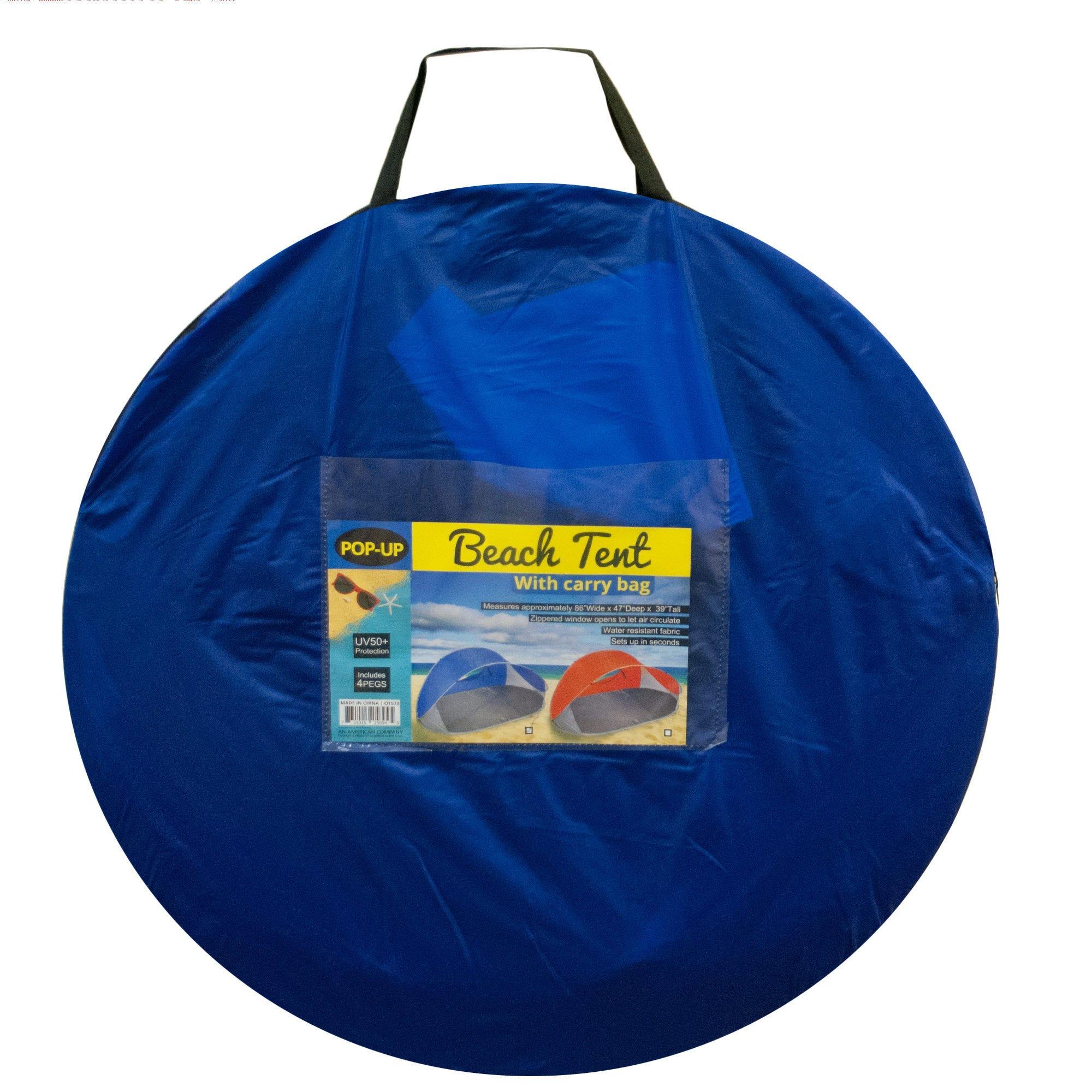 Pop-Up Beach Tent with Carry Bag