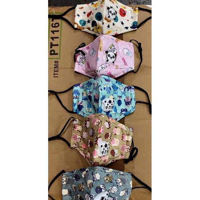 Animal Themed Kid's Cloth Masks image