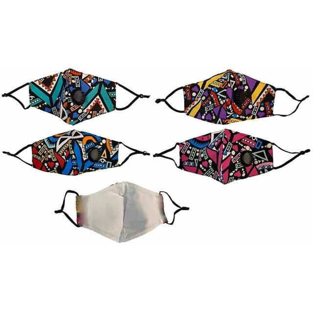 Colorful Cloth Face Masks image