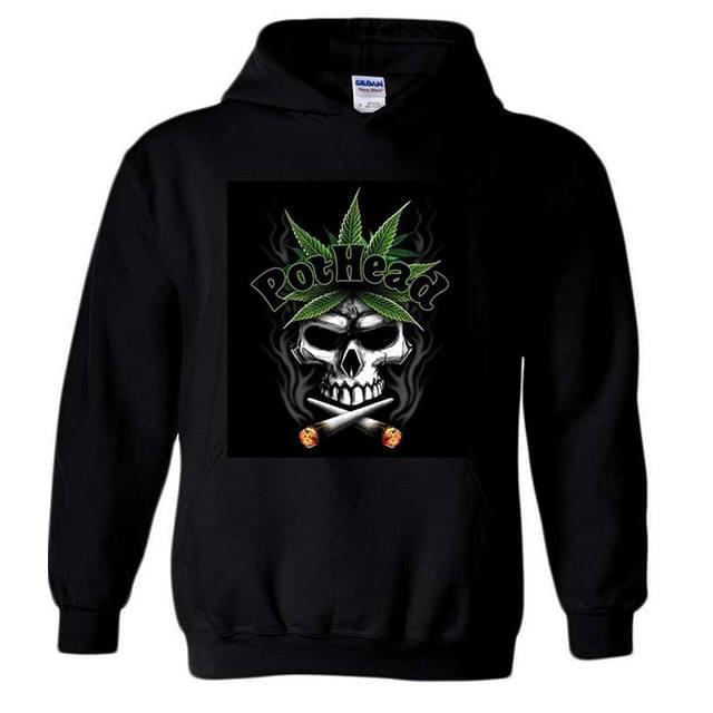 Wholesale POTHEAD SKULL Hoody PLUS size