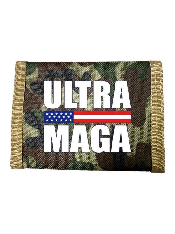 "Ultra MAGA" Camo Color Tri-Fold Wallets image