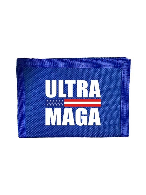 "Ultra MAGA" Solid Color Tri-Fold Wallets image