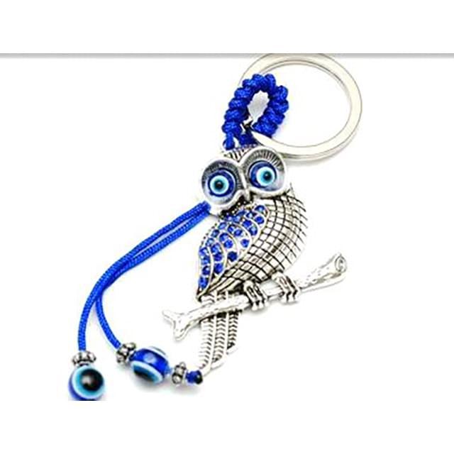Owl Evil Eye Keychains image
