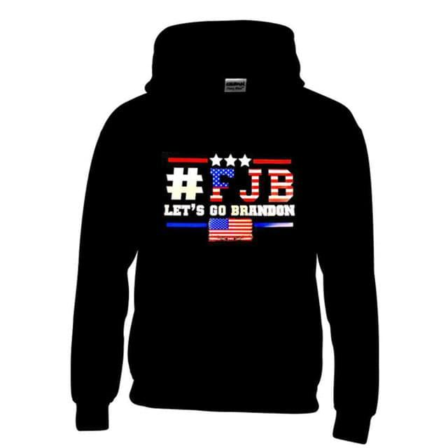 #FJB "Let's Go Brandon" Black Hoodies image