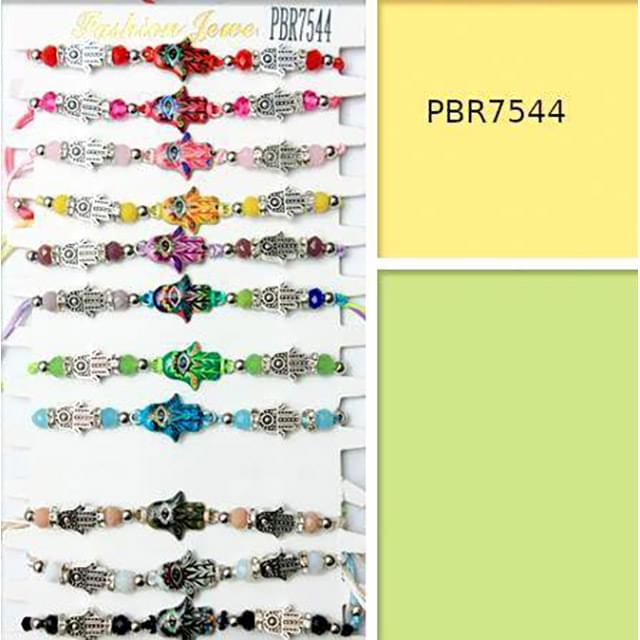 Evil Eye Hamsa Hand Bracelets - Assorted image
