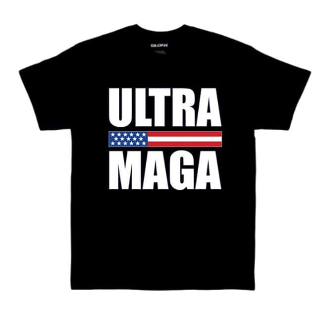 "Ultra MAGA" Black T-Shirts image