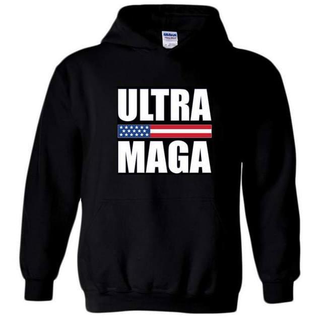 Ultra MAGA Hoodies - Black XXXL image