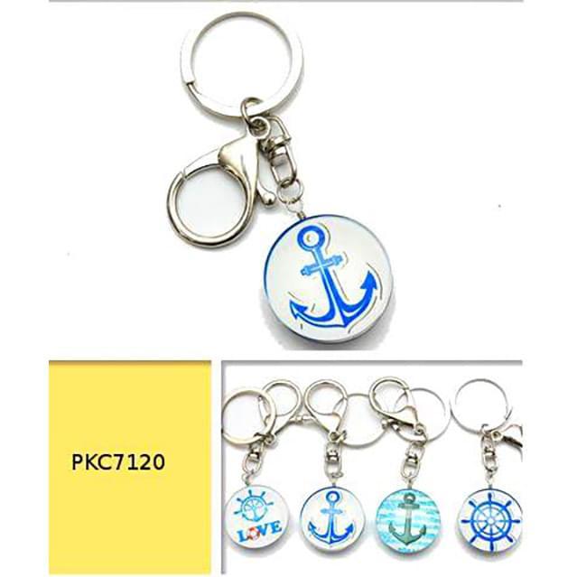Anchor Glass Keychains image