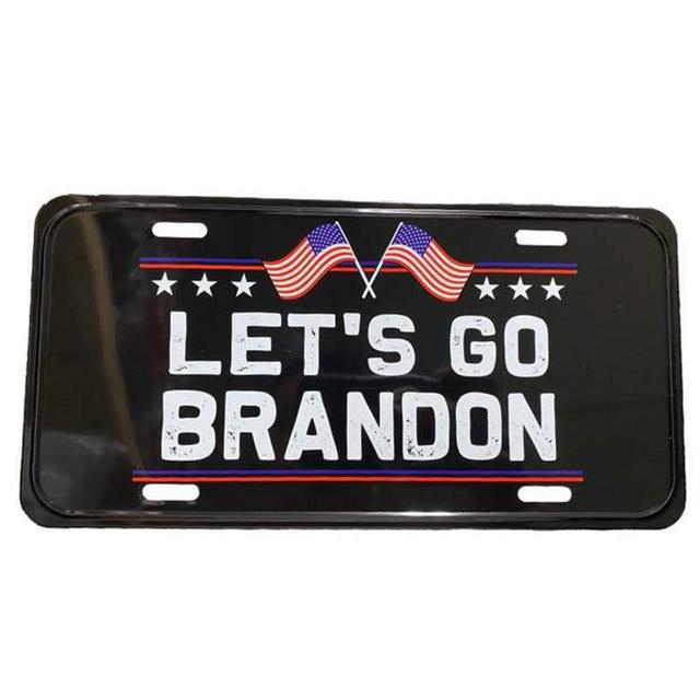 Wholesale License Plate LET'S GO BRANDON image