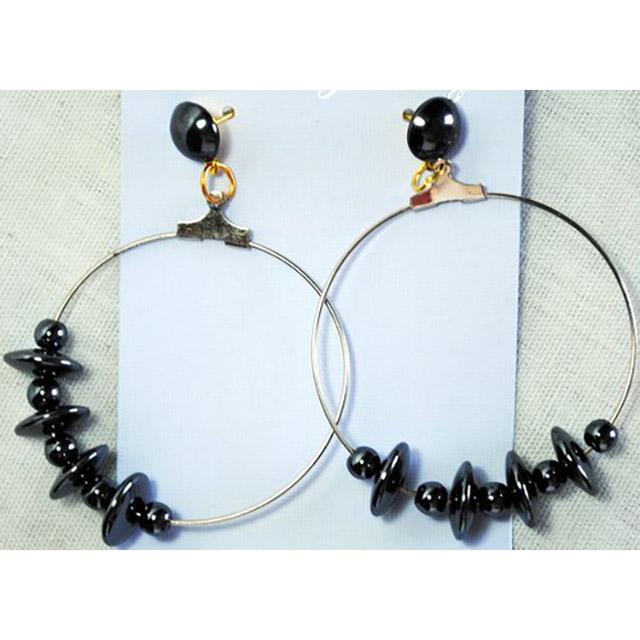 Wholesale Fashion Style Magnetic Earring - Loop Chain Beads image