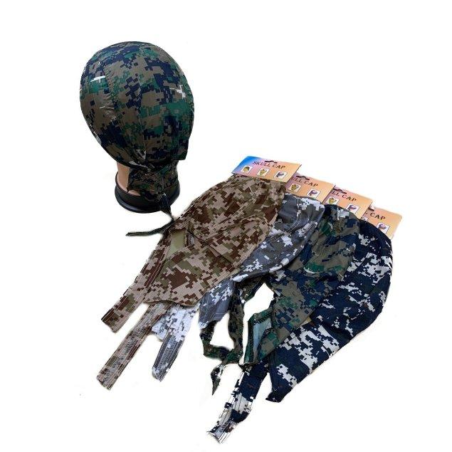 Digital Camo Skull Caps - Assorted image