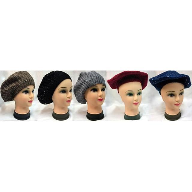 Knitted Ladies Hats - Assorted Colors image