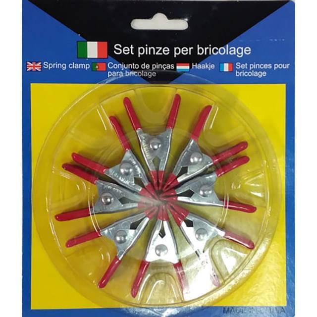8 Pcs Small 2'' Spring Clamps image
