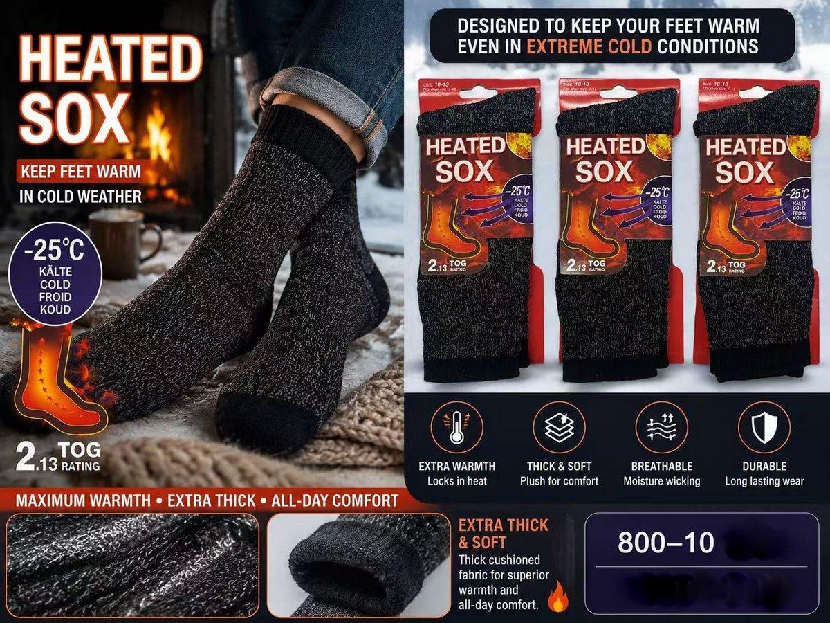 -25°C Men's Heated Socks image