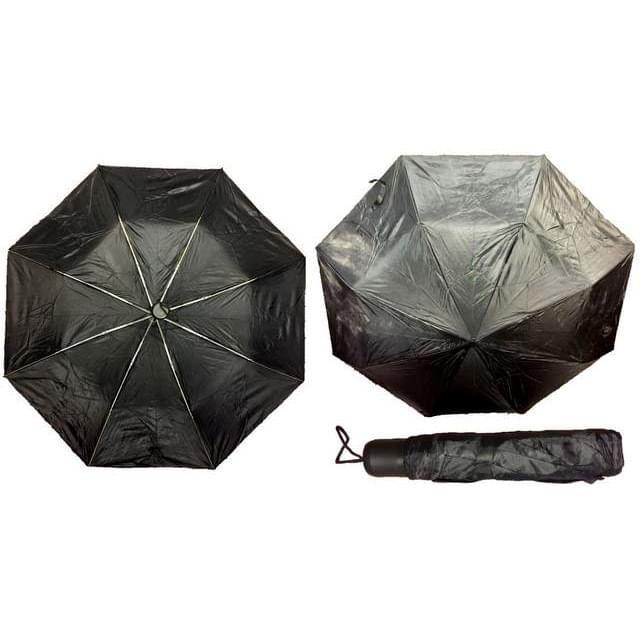 Wholesale Solid Black color Umbrella image
