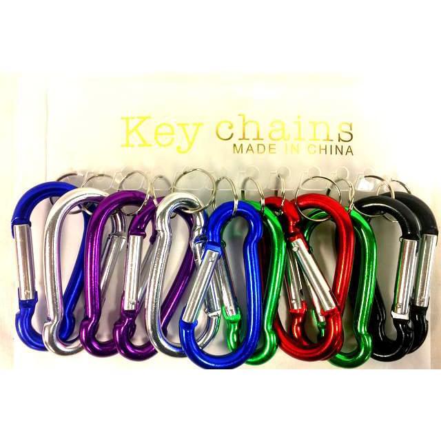 Large Carabiner Keychains - Assorted image