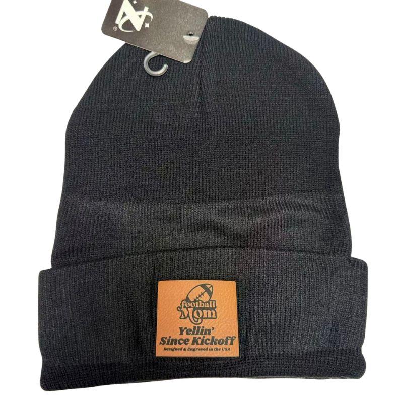 Wholesale Custom Laser Engrave Leatherette Patch Boonie Football Mom Yelling Since Kitoff image