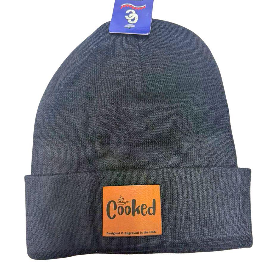 Wholesale Custom Laser Engrave Leatherette Patch Boonie Cooked image