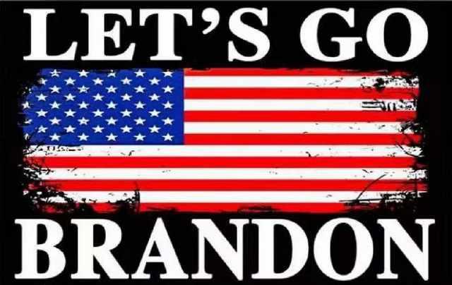 LET'S GO BRANDON Car Bumper Refrigerator Reusable Magnet Sticker image