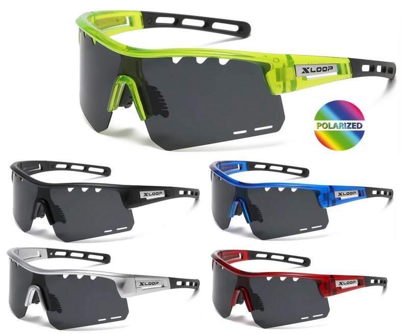 X-Loop Polarized Sports Sunglasses - Assorted image