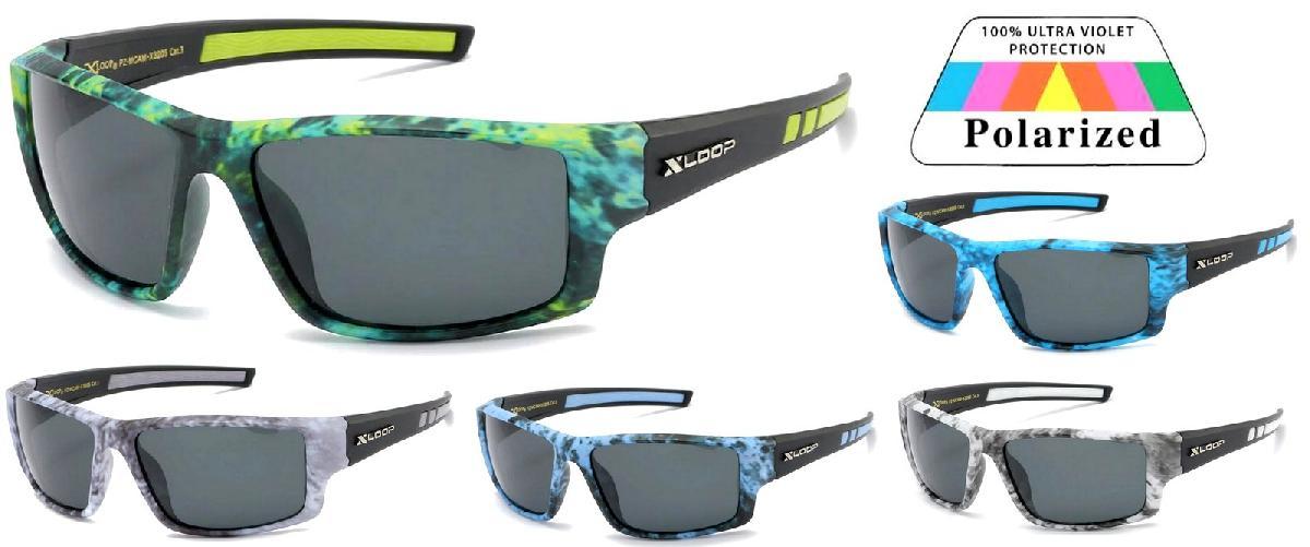 X-Loop Polarized Men's Sports Sunglasses - Assorted image
