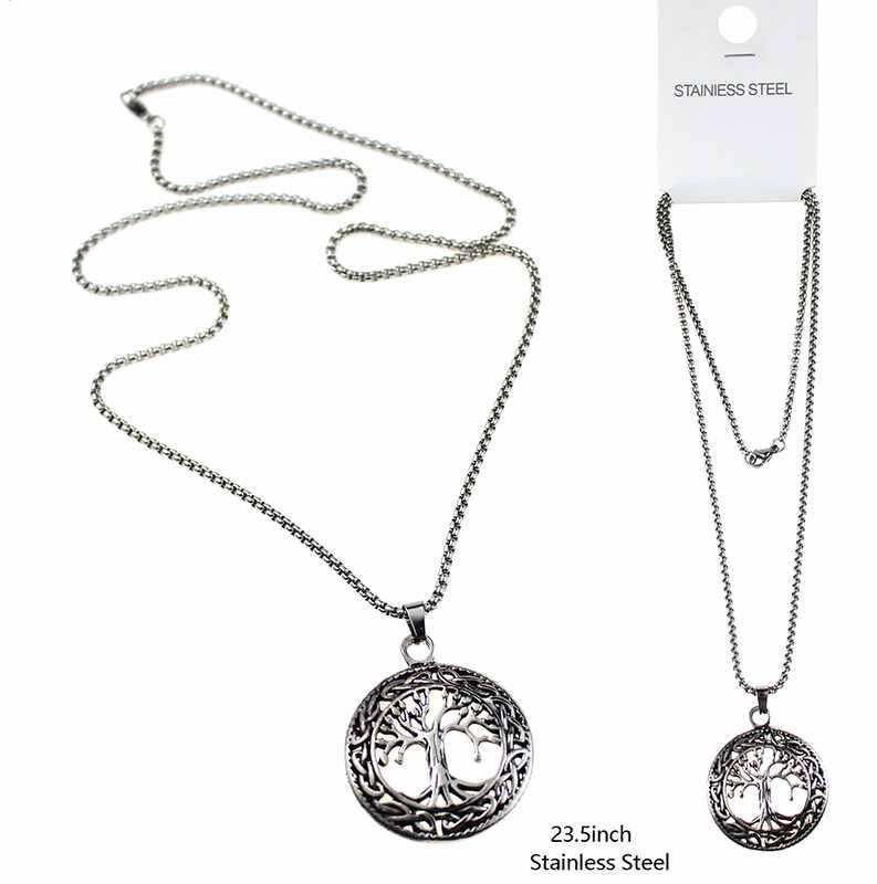 Tree Of Life Stainless Steel Necklaces image