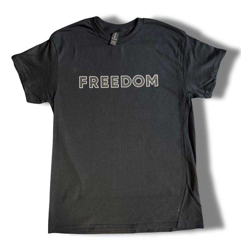 "Freedom" T-Shirts - Black XXL image