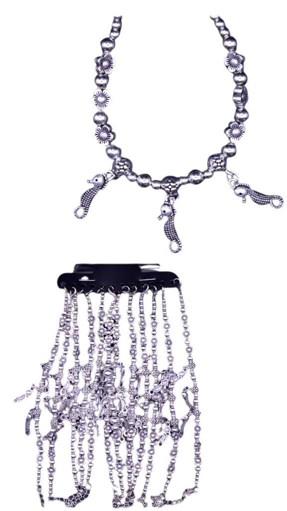 Metal Seahorse Charm Bracelets image