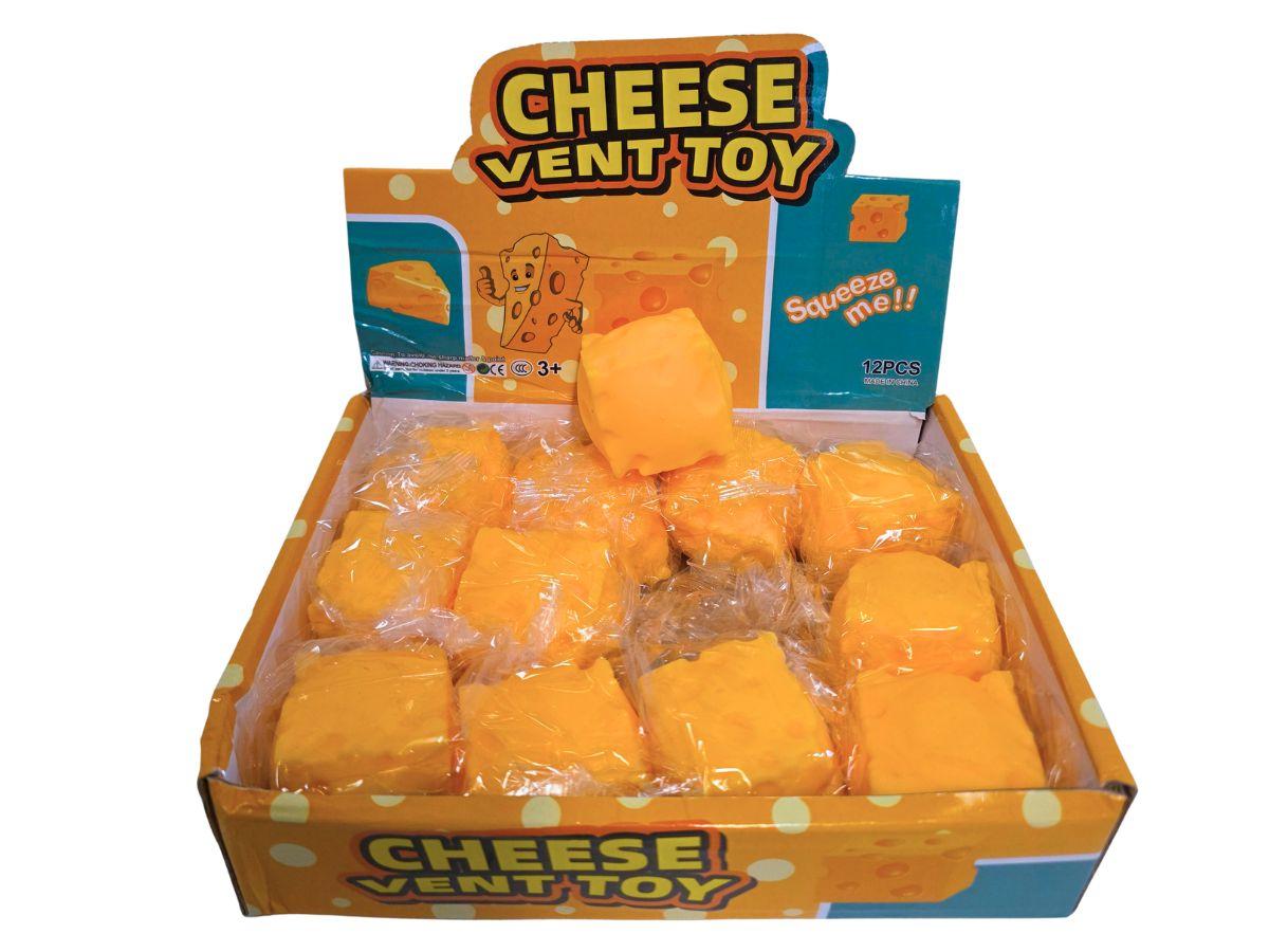Cheese Block Slow Rising Squishy TOY (NOT REAL FOOD) image