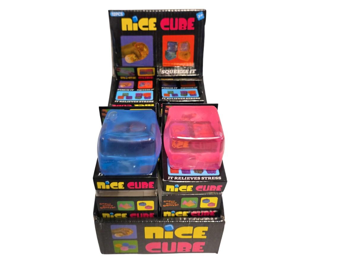 Squeeze Stress Ball Filled Maltose Fidget Toys Cystal Cube image