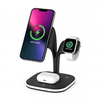 Trexonic 5 in 1 Fast Charge Charging Station in Black image