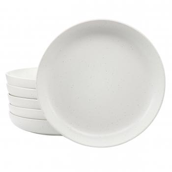 Studio 3B Mio 6 Piece 9.5 Inch Round Stoneware Bowl Set in Sea Salt image
