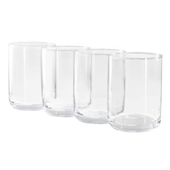 Gibson Home Emory 4 Piece 15 Ounce Double Old Fashioned Clear Glass Set image