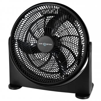 Air Monster 16 Inch Air Circulator 3 Speed Adjustable Angle Floor Fan in Black image