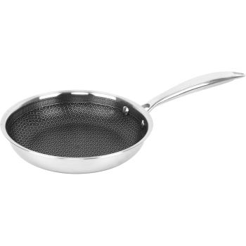 Brentwood 8 inch 3-Ply Hybrid Non-Stick Stainless Steel Frying Pan image