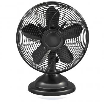 Optimus 12 Inch Retro Oscillating Table Fan with Oil Rubbed Bronze Finish image