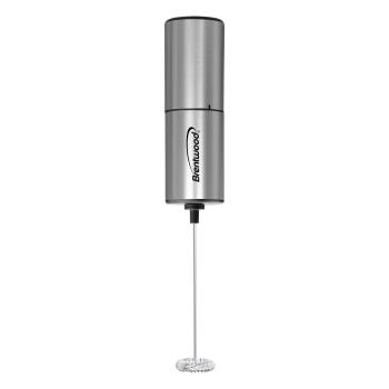 Brentwood Powerful Battery Operated Stainless Steel Electric Milk Frother image