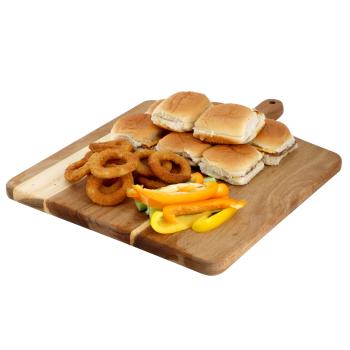 MegaChef 13 Inch Acacia Wood Square Serving Board image